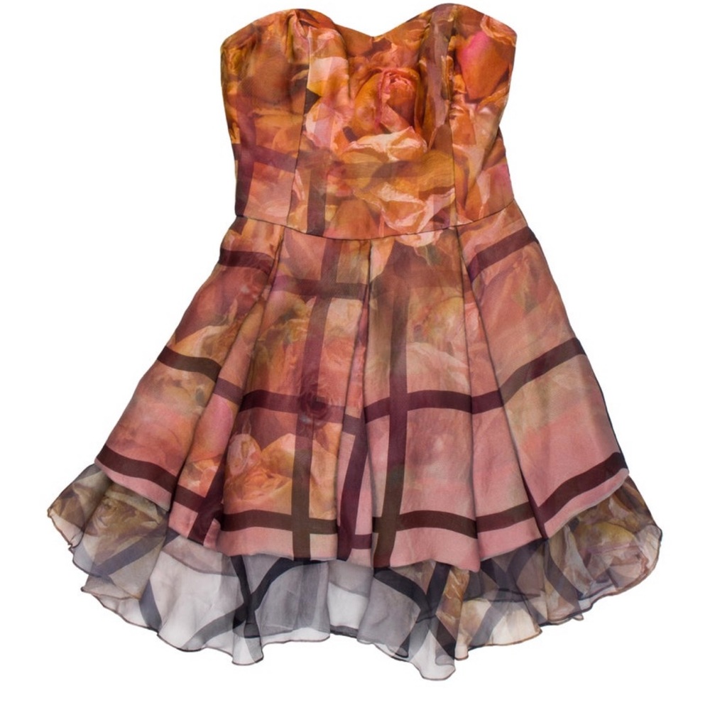 LAPOINTE
Sally LaPointe Strapless Silk Dress